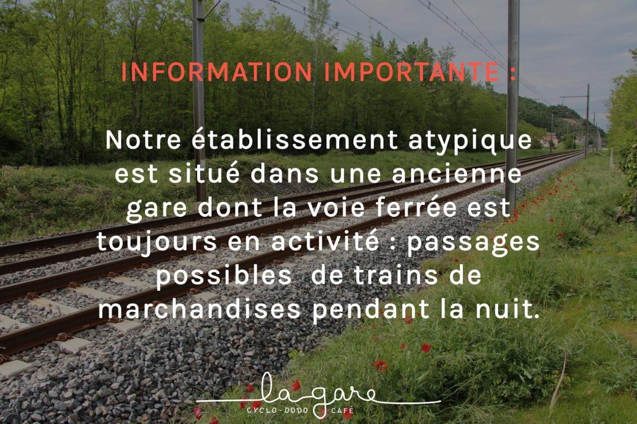 فندق La Gare Soyons المظهر الخارجي الصورة